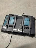 Makita DC18RD Dubbele Acculader, Ophalen of Verzenden, Zo goed als nieuw