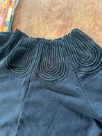 Vila donkerblauw tuniek. Kanten hals, Kleding | Dames, Ophalen of Verzenden, Gedragen, Blauw