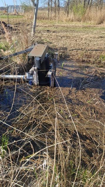 Weide riet bevloeipomp. 24 volt beschikbaar voor biedingen