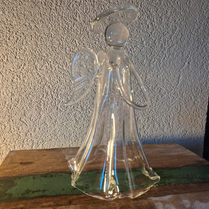 Glazen Engel Ornament, Diversen, Kerst, Nieuw, Ophalen of Verzenden