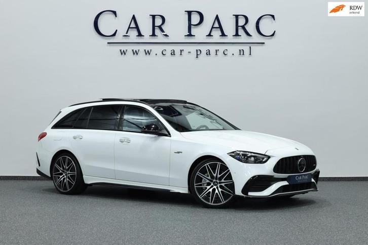 Mercedes-Benz C-klasse AMG 43 4MATIC 408+PK BTW/VIRTUAL/SFEE, Auto's, Mercedes-Benz, Bedrijf, Te koop, C-Klasse, 360° camera, 4x4
