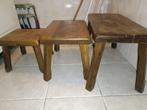 tka bijzettafeltjes 3 stuks, Ophalen, Minder dan 45 cm, Gebruikt, 55 tot 75 cm