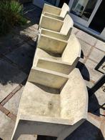Philippe Starck tuinstoelen, geel,  vier stuks, Tuin en Terras, Tuinstoelen, Ophalen, Gebruikt, Kunststof