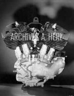 Harley Davidson V-twin engine 1936 factory motorcycle photo, Verzenden, Foto, Nieuw, 1940 tot 1960