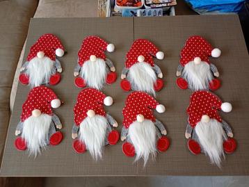 Kerst bestekhouders + kerstman mok beschikbaar voor biedingen