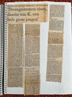 Krantenknipsels over “Kodam”-affaire uit jaren ‘80 Dantumad, Verzamelen, Ophalen of Verzenden, 1980 tot heden, Tijdschrift