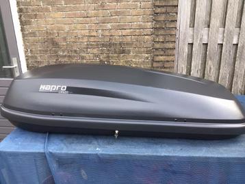 Dakkoffer Hapro Carver zwart /antraciet grijs beschikbaar voor biedingen