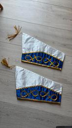 2 kinder steek voor carnaval blauw-wit met goud, Ophalen of Verzenden, Zo goed als nieuw, Jongen of Meisje