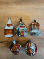 Vijf kerst ballen, Ophalen of Verzenden, Gebruikt