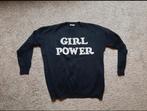 Zgan trui one sizes girl power, Ophalen of Verzenden, Nieuw, Zwart