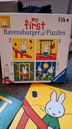 Nijntje Puzzels - 1,5 jaar, Ophalen of Verzenden, Minder dan 10 stukjes, Zo goed als nieuw, 6 maanden tot 2 jaar