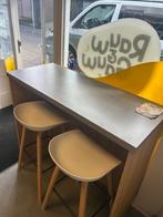 barretje met 2 krukken, Huis en Inrichting, Ophalen, Zo goed als nieuw, Inclusief barstoelen
