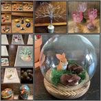 Paas candycontainers, blikken, flockhazen, oude paaskaart…., Ophalen of Verzenden, Zo goed als nieuw