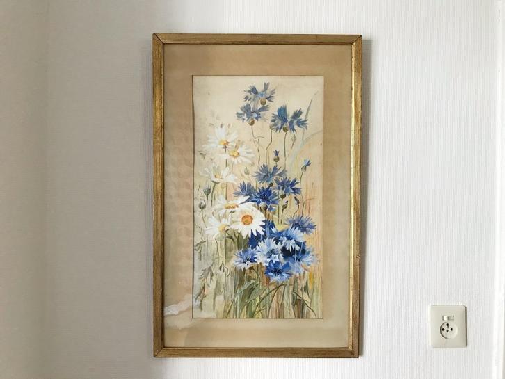 Diverse schilderijen aquarel  ( 3 stuks, Antiek en Kunst, Kunst | Schilderijen | Abstract, Ophalen