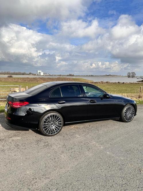 Mercedes-Benz C-Klasse C180 170pk 9G-TRONIC 2022 Zwart, Auto's, Mercedes-Benz, Bedrijf, C-Klasse, Benzine, Sedan, Automaat, Geïmporteerd