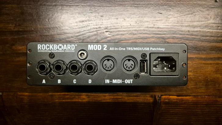 Rockboard MOD2 V2 Patchbay - Perfecte staat!, Muziek en Instrumenten, Effecten, Zo goed als nieuw, Overige typen, Ophalen of Verzenden