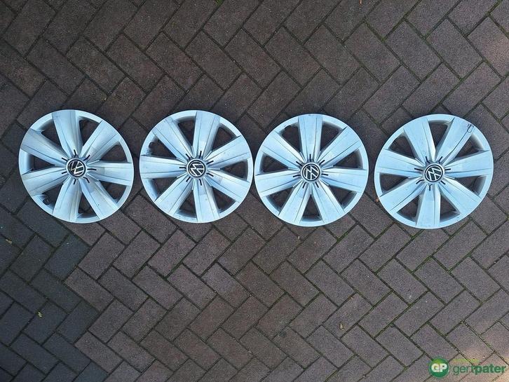 4 wieldoppen Volkswagen 16 inch, Auto diversen, Wieldoppen, Gebruikt, Ophalen