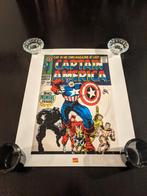 Captain America Print - Marvel 2009, Ophalen of Verzenden, Zo goed als nieuw, Film, Poster