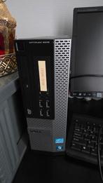 Complete PC set met bureau en stoel, Ophalen, Gebruikt, HDD, Met monitor