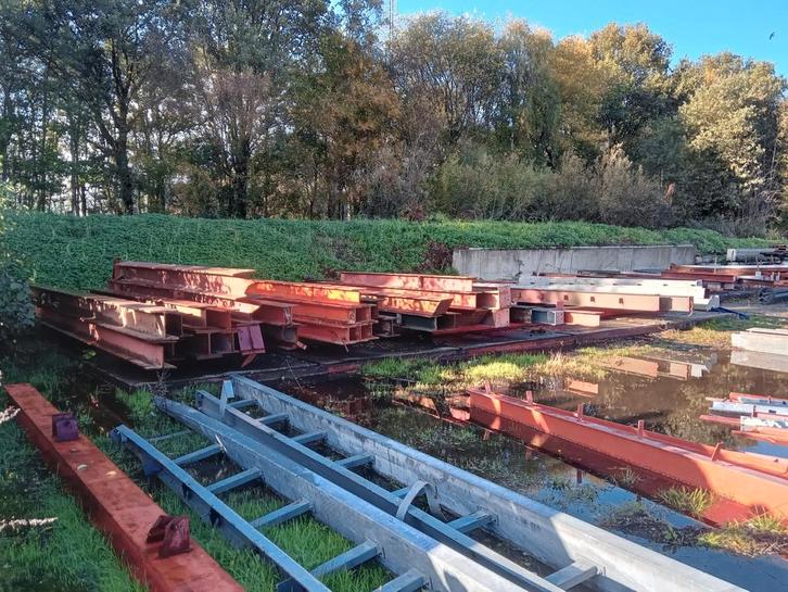 Diverse stalen HE-A / HE-B/ IP-E profielen circulair, Doe-het-zelf en Verbouw, Metalen, Gebruikt, IJzer, Ophalen