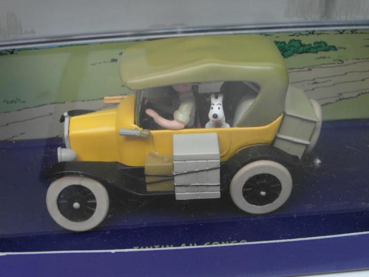 Kuifje in Congo  uit de serie een van de leukste model  1:43, Hobby en Vrije tijd, Modelauto's | 1:43, Gebruikt, Auto, Overige merken