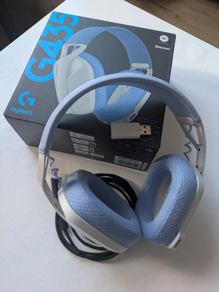 Logitech G435 Lightspeed Wireless GamingHeadset – Nieuwstaat, Computers en Software, Headsets, Nieuw, Over-ear, Draadloos, Gaming headset