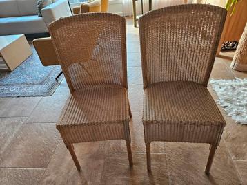 2 loom stoelen (riet)