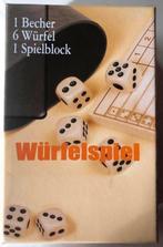 Würfelspiel mit 6 Würfel 34 spiele Yahtzee Duits Deutsch, Een of twee spelers, Ophalen of Verzenden, Zo goed als nieuw