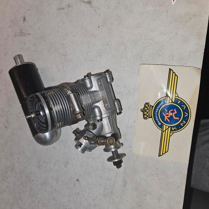 Webra Speed 61 LS  black head., Hobby en Vrije tijd, Modelbouw | Radiografisch | Vliegtuigen, Gebruikt, Nitro, RTF (Ready to Fly)