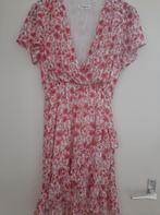 Zomerjurk Roze Bloemetjes S/M, Kleding | Dames, Jurken, Paris, Ophalen of Verzenden, Zo goed als nieuw, Roze