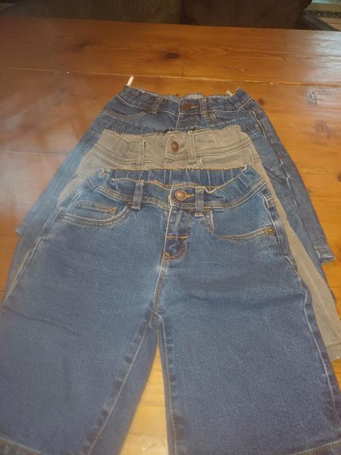 Bundel van 4 korte spijkerbroeken, Kinderen en Baby's, Kinderkleding | Maat 122, Zo goed als nieuw, Jongen, Broek, Ophalen of Verzenden