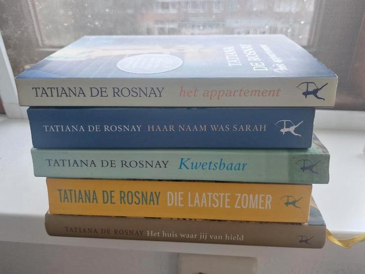 Tatiana de Rosnay 5 boeken, Boeken, Romans, Zo goed als nieuw, Ophalen of Verzenden