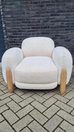 Crème Scandinavische 1-zitsbank – Nieuw in doos, Ophalen, Hout, Mevsim Store, Eenpersoons