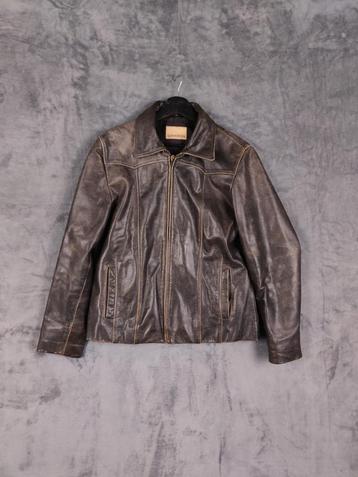 Leren Jas Biker Bomber 44 Splendido