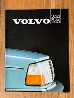 Volvo 244 245 brochure 1982, Boeken, Verzenden, Zo goed als nieuw, Volvo