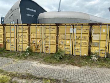 6 stuks zeecontainer 20ft beschikbaar voor biedingen