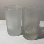 2x Jägermeister frosted glaasje, l. 9 cm., Verzamelen, Glas en Borrelglaasjes, Ophalen of Verzenden, Borrel- of Shotglas, Zo goed als nieuw