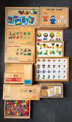 Grote set educatief materiaal hout rolf, Ophalen, Zo goed als nieuw, Puzzelen