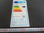 sticker BOSCH SMV461IX01N, Verzamelen, Ophalen, Zo goed als nieuw