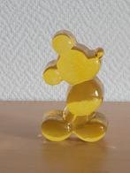 Glazen Mickey Mouse beeldje, geel, Ophalen of Verzenden, Zo goed als nieuw, Dier