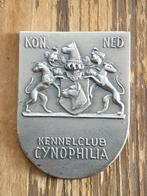 koninklijke nederlandse kennelclub cynophilia medaille, Ophalen of Verzenden