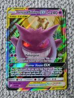 2019 POKEMON SUN & MOON TEAM UP 53/181 GENGAR & MIMIKYU GX, Verzenden, Zo goed als nieuw, Losse kaart, Foil