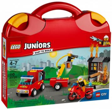 Lego Juniors Town City Fire 10740 Fire Patrol Suitcase beschikbaar voor biedingen