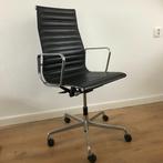 3 IZGS Vitra Eames Aluminium stoel EA 119 gepolijst zwart le, Huis en Inrichting, Bureaustoelen, Ophalen of Verzenden, Zwart