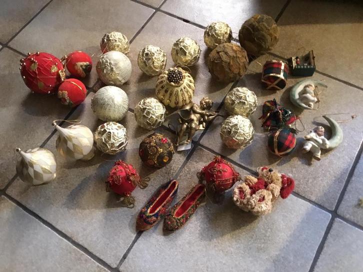 prachtig Oude kersthangers ongeveer 30stuks., Diversen, Kerst, Zo goed als nieuw, Ophalen of Verzenden