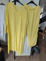 2 delige Kafan jurk met broek geel of legergroen Ibiza boho, Kleding | Dames, Ophalen of Verzenden, Nieuw