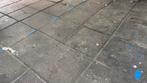Stoeptegels 30 x 30 cm uit garage (270 stuks), Ophalen of Verzenden, Zo goed als nieuw, Beton, Terrastegels