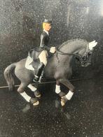 Schleich Fries dressuur paard met ruiter, Ophalen of Verzenden, Zo goed als nieuw
