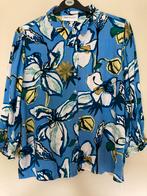 POM Amsterdam Blouse Maat 42, Verzenden, Zo goed als nieuw, Maat 42/44 (L), Blauw