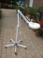 Te koop heel mooie loep staande, Huis en Inrichting, Lampen | Vloerlampen, Ophalen of Verzenden, Zo goed als nieuw, Glas, 150 tot 200 cm